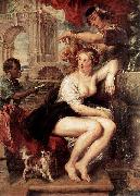 Peter Paul Rubens Bathsheba at the Fountain painting